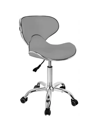 Werkstoelkruk ergonomisch Q-4599G grijs
