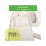 Cosmetische behandelstoel, elektrisch Elara PRO 6P - wit