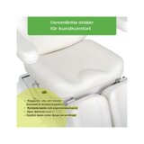 Cosmetische behandelstoel, elektrisch Elara PRO 6P - wit