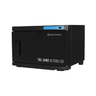 Handdoekverwarmer met UV-sterilisator 16 liter Zwart