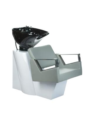 Arturo BR-3573 lichtgrijze shampoo stoel