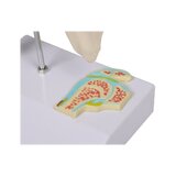 Miniatuurschacht met doorsnede