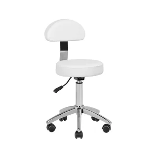 Cosmetische kruk am-304 wit