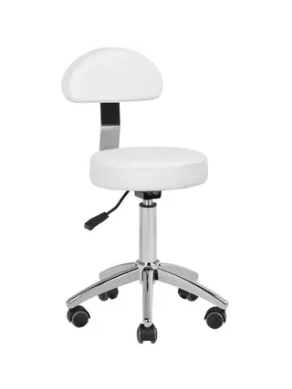 Cosmetische kruk am-304 wit
