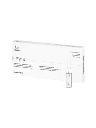 Syis ampullen met slakkenslijm helix extract serum 10x3ml