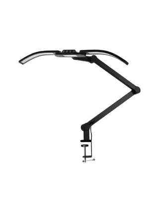 Glow L05 manicurelamp gebogen voor op tafel, zwart