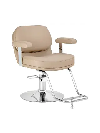 Kappersstoel Omega Astra beige