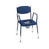 Gestoffeerde toiletzitting Blauw TIM