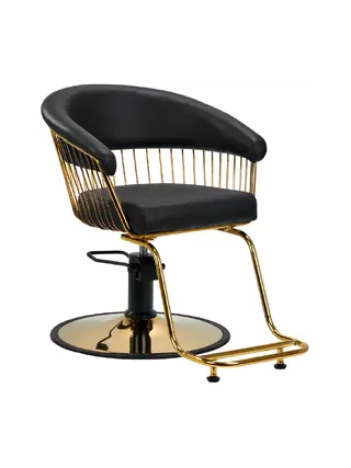 Gabbiano kappersstoel Little gold black