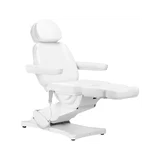 Elektrische behandelstoel SILLON CLASSIC – 3 motoren met verwarming, wit (2e editie)