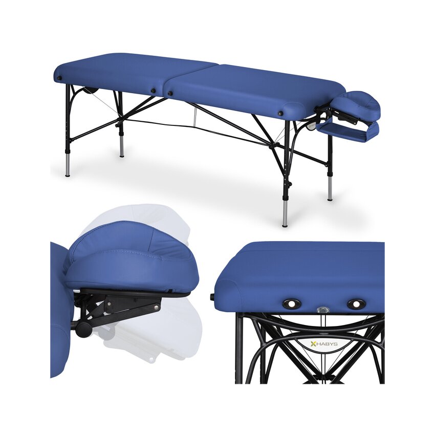 Massagetafel Smart Alu 70 Vinyl Flex K015 Blauw