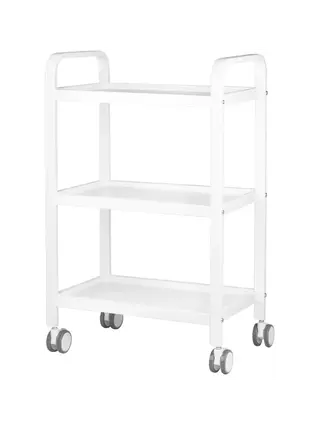 Werktafel op wielen trolley op wielen Hs09 wit