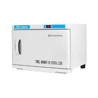 Handdoekverwarmer met UV-sterilisator 16 liter Wit