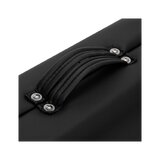 Opvouwbare massagetafel Balance hout 3-delig zwart