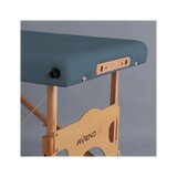 Massagetafel draagbaar Aura Matt Touch K102 Blauw