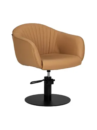 Barber chair Gabbiano Copenhagen caramel