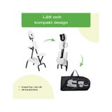 Energiemassagestoel - wit