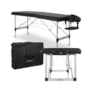 Draagbare massagetafel Nina Comfy Base K515 Zwart