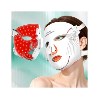 Roodlichtmasker LED 4D - Gezichtsmasker