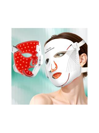 Roodlichtmasker LED 4D - Gezichtsmasker