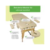 Draagbare massagetafel Bianca - Beige