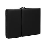 Opvouwbare massagetafel Balance hout 3-delig zwart
