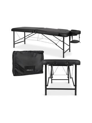 Draagbare massagetafel Rico 60 cm - Zwart